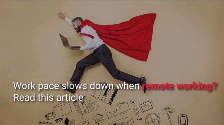 3 tips to maintain pace while working remotely