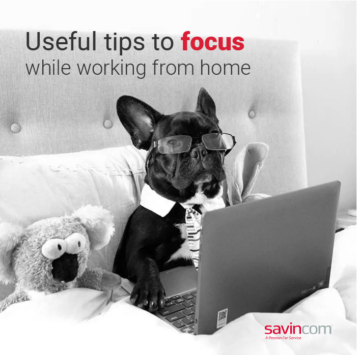 8 useful tips to help you focus when working from home